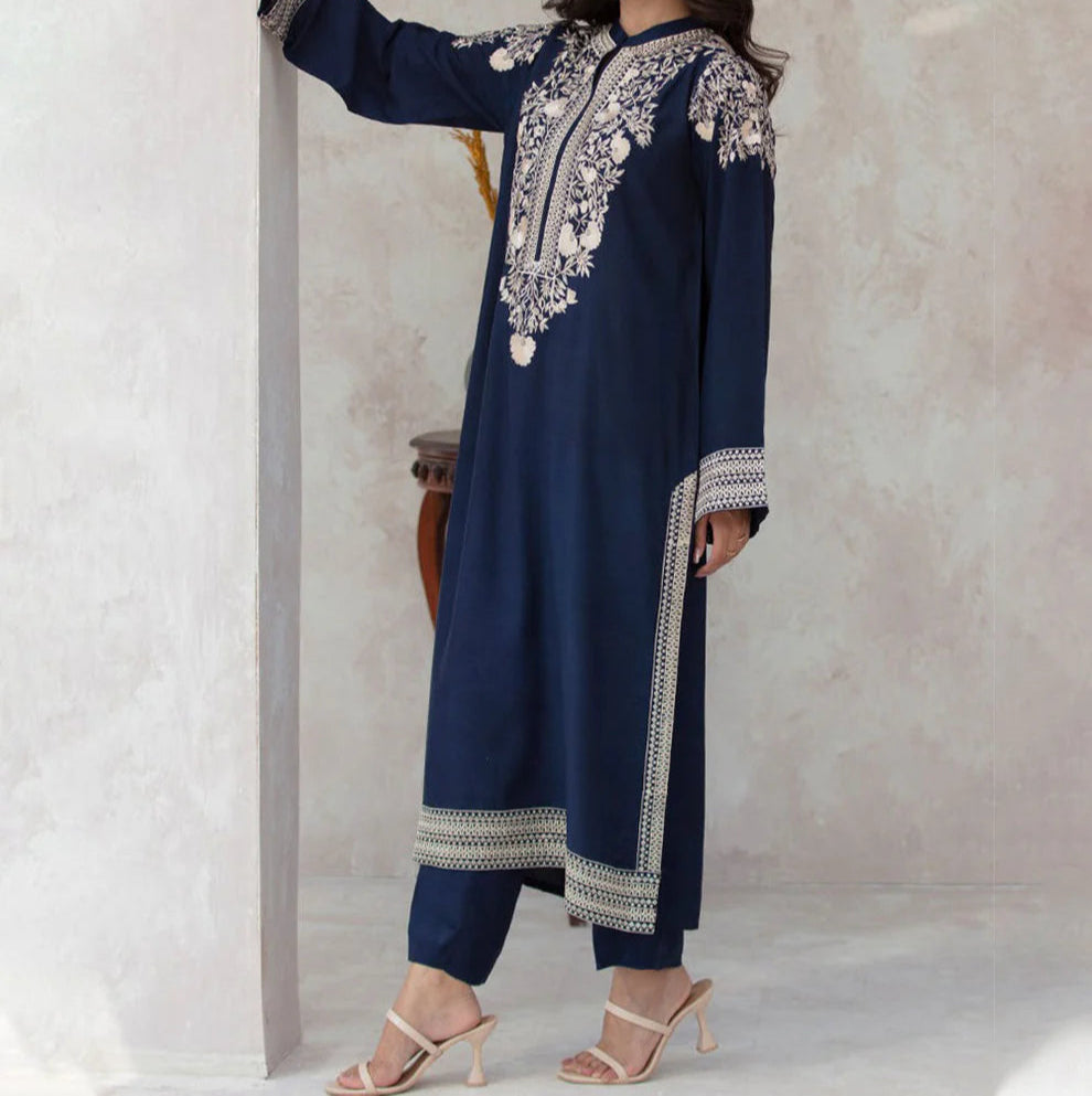 Grace W692-Embroidered 2pc Marina Dress