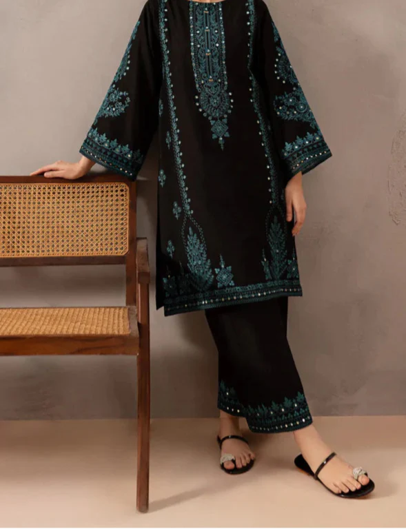 Grace W708-Embroidered 2pc Marina Dress