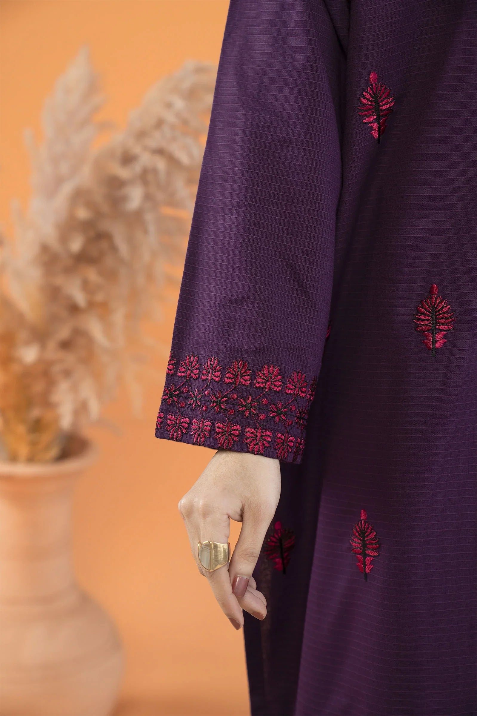 Grace W711-Embroidered 2pc Marina Dress