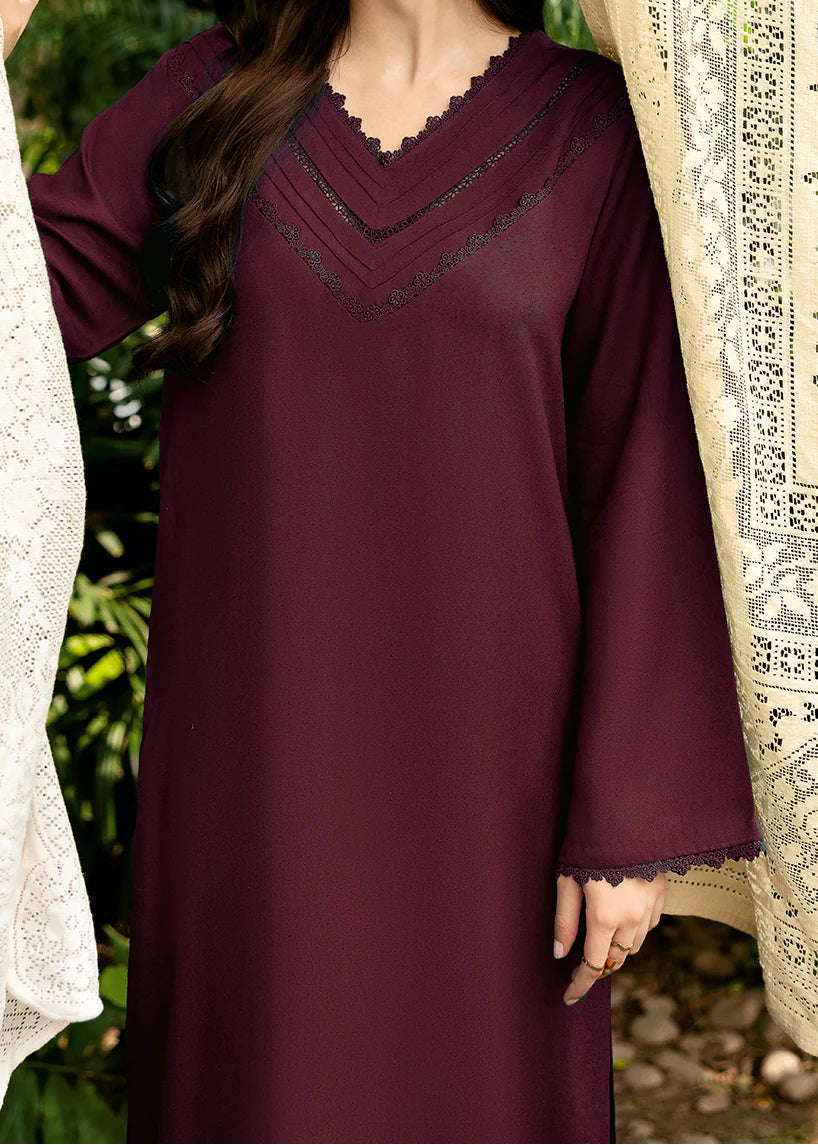 C-S 020- STITCHED 2PC DHANAK CO-ORD SET.