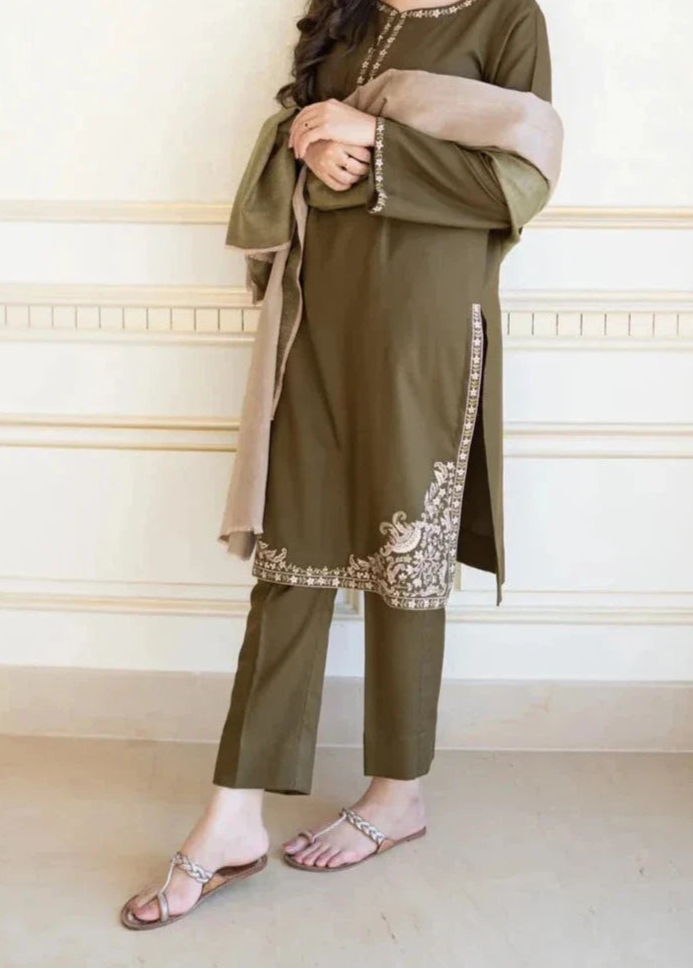 Grace S1280-Embroidered 2pc Lawn Dress