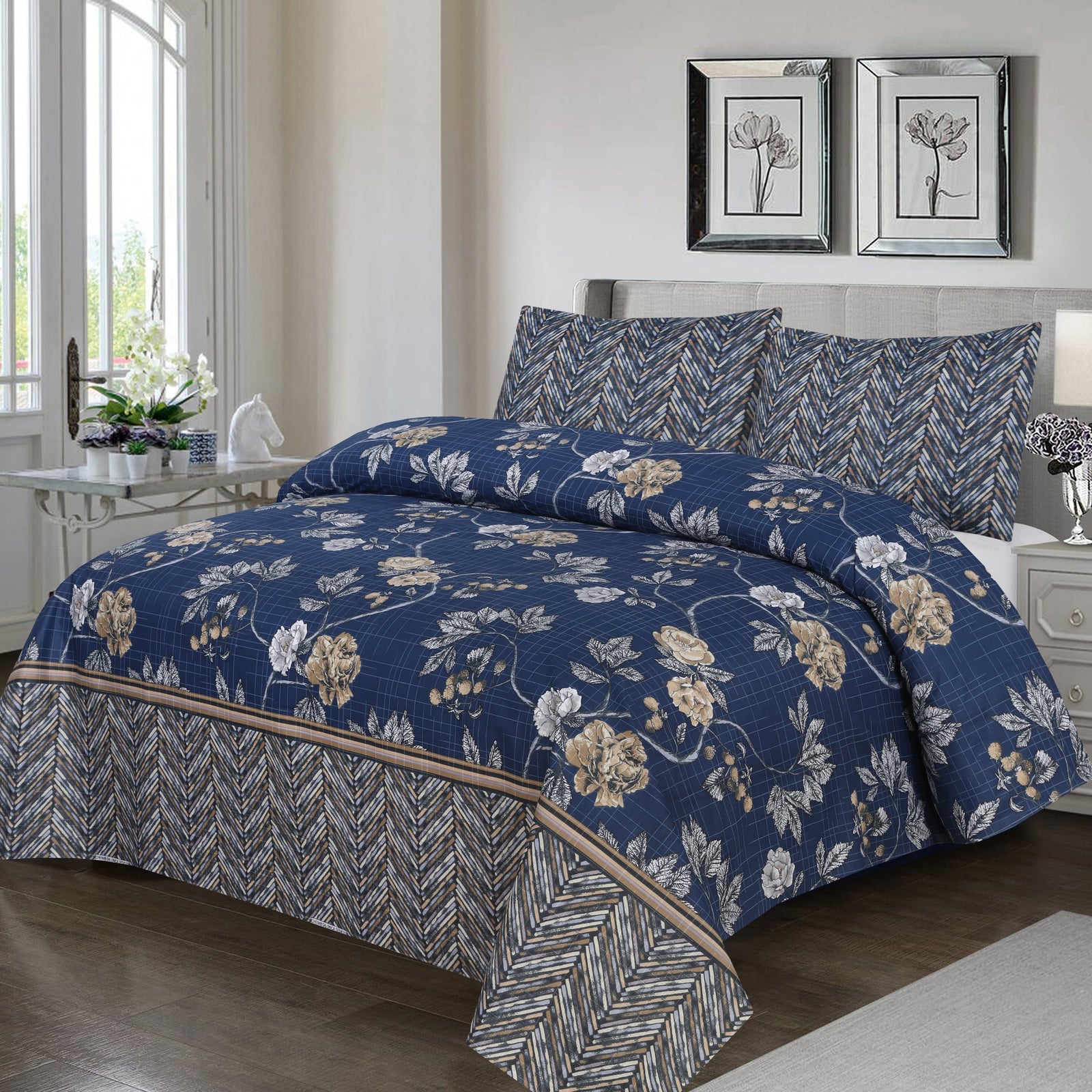 FL937 - BedSheet Set (Premium)