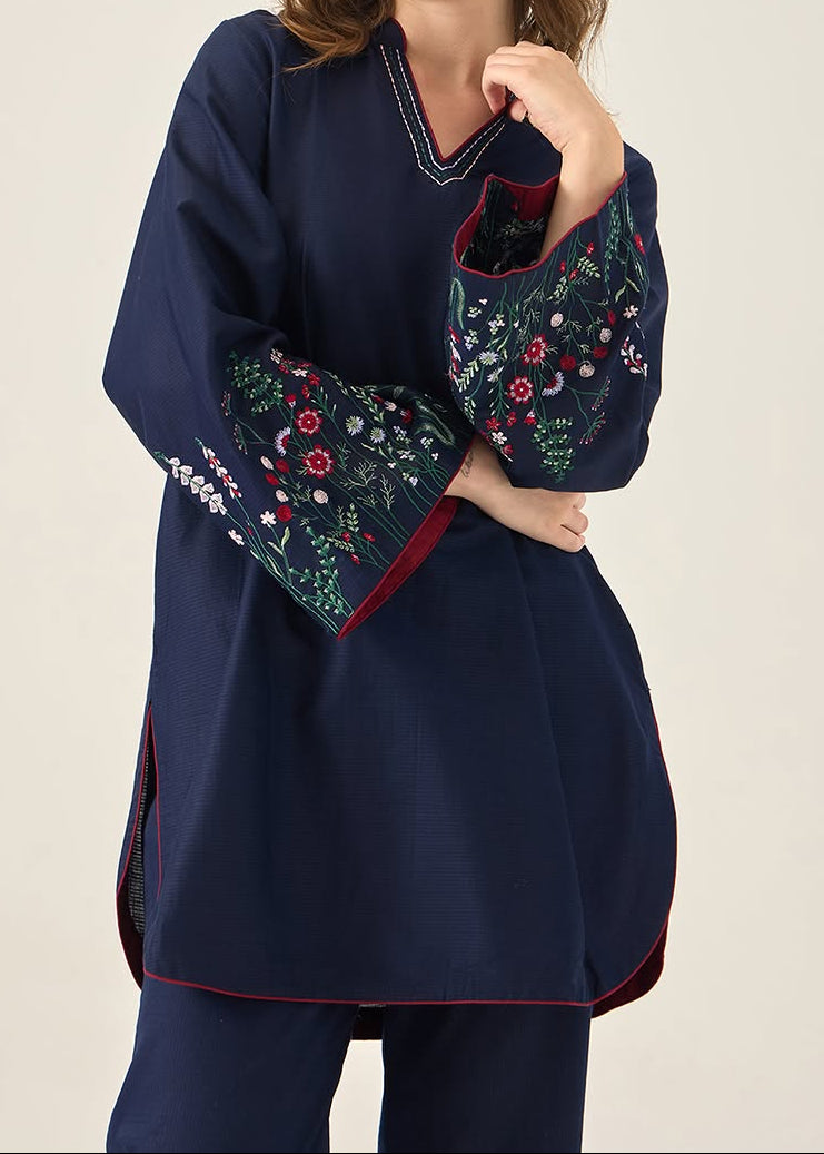 Grace W921-Embroidered 2pc Marina Dress.