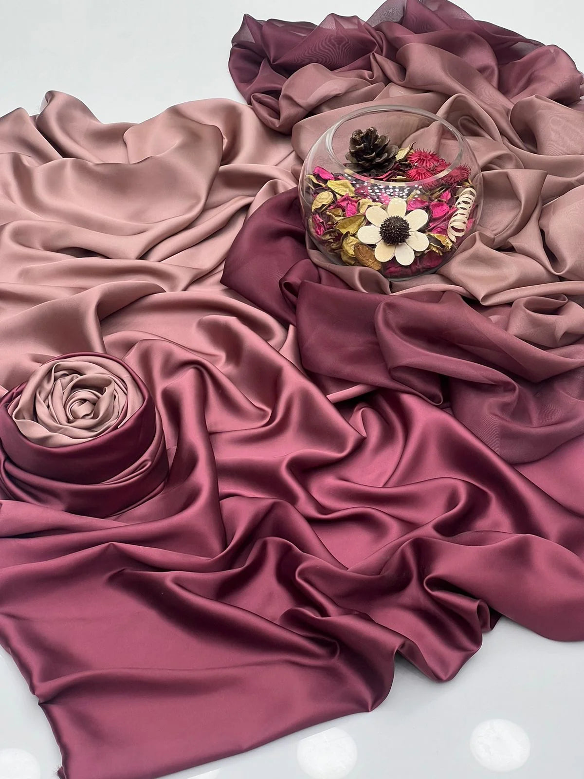 Grace W696- Digital Printed 3pc Silk dress With Digital Printed Silk Dupatta.