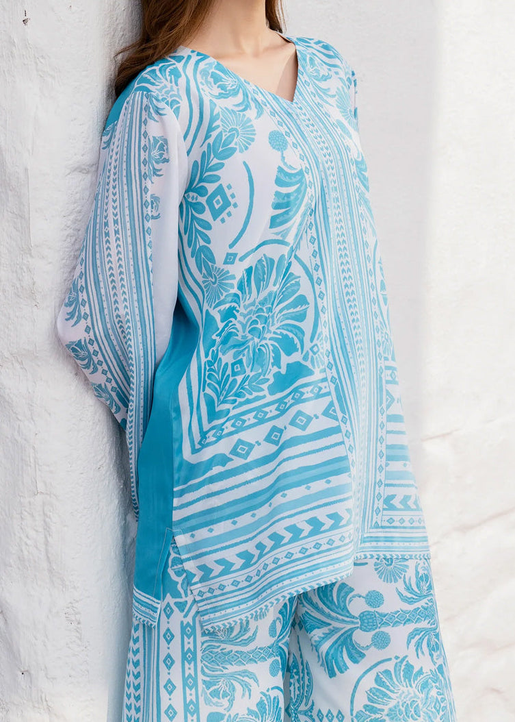 Grace W968- Digital Printed 2pc Karandi Dress.