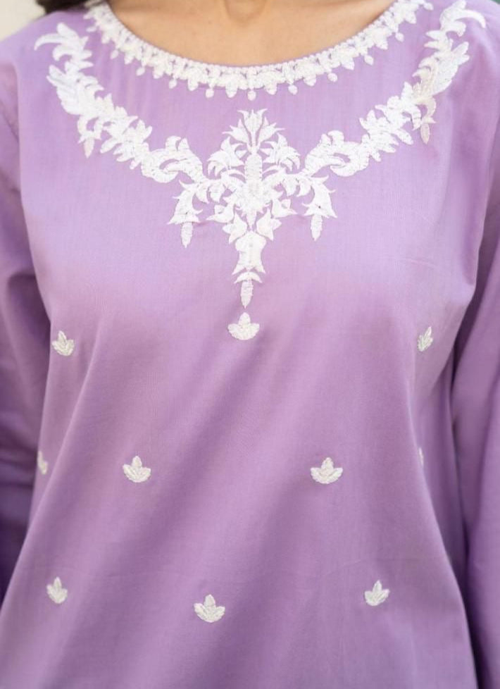 Grace S1255-Embroidered 2pc Lawn Dress