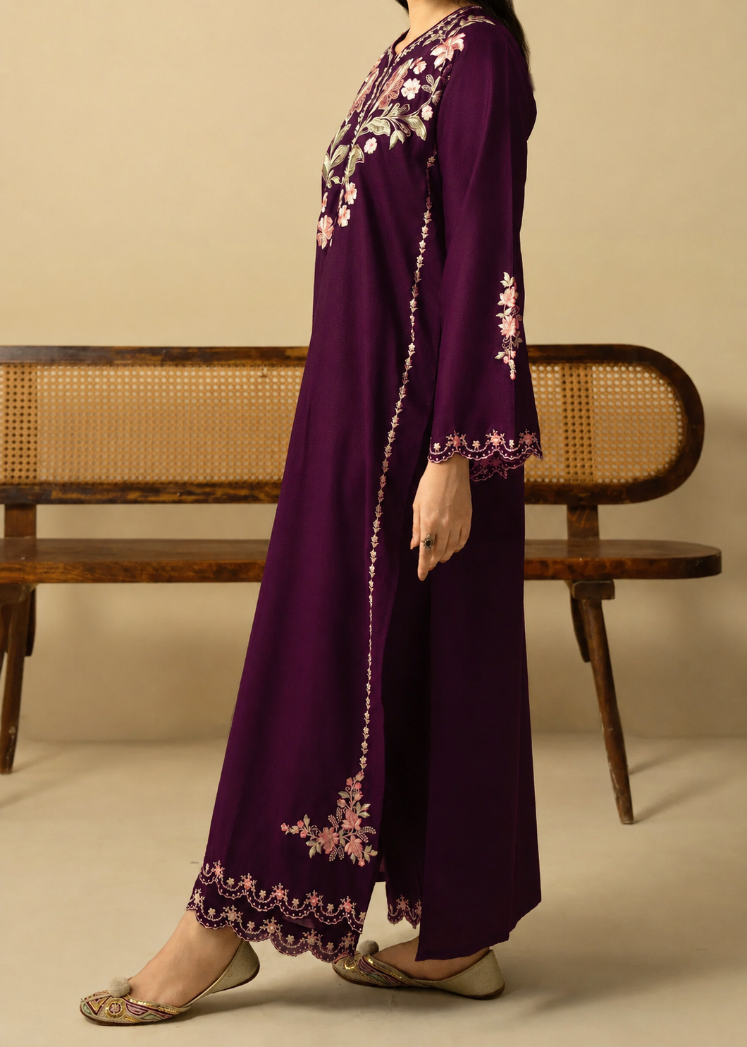 Grace S1464-Embroidered 2pc Lawn Dress.