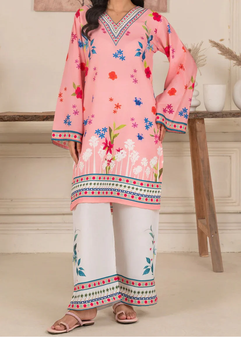 Grace W968- Digital Printed 2pc Karandi Dress.