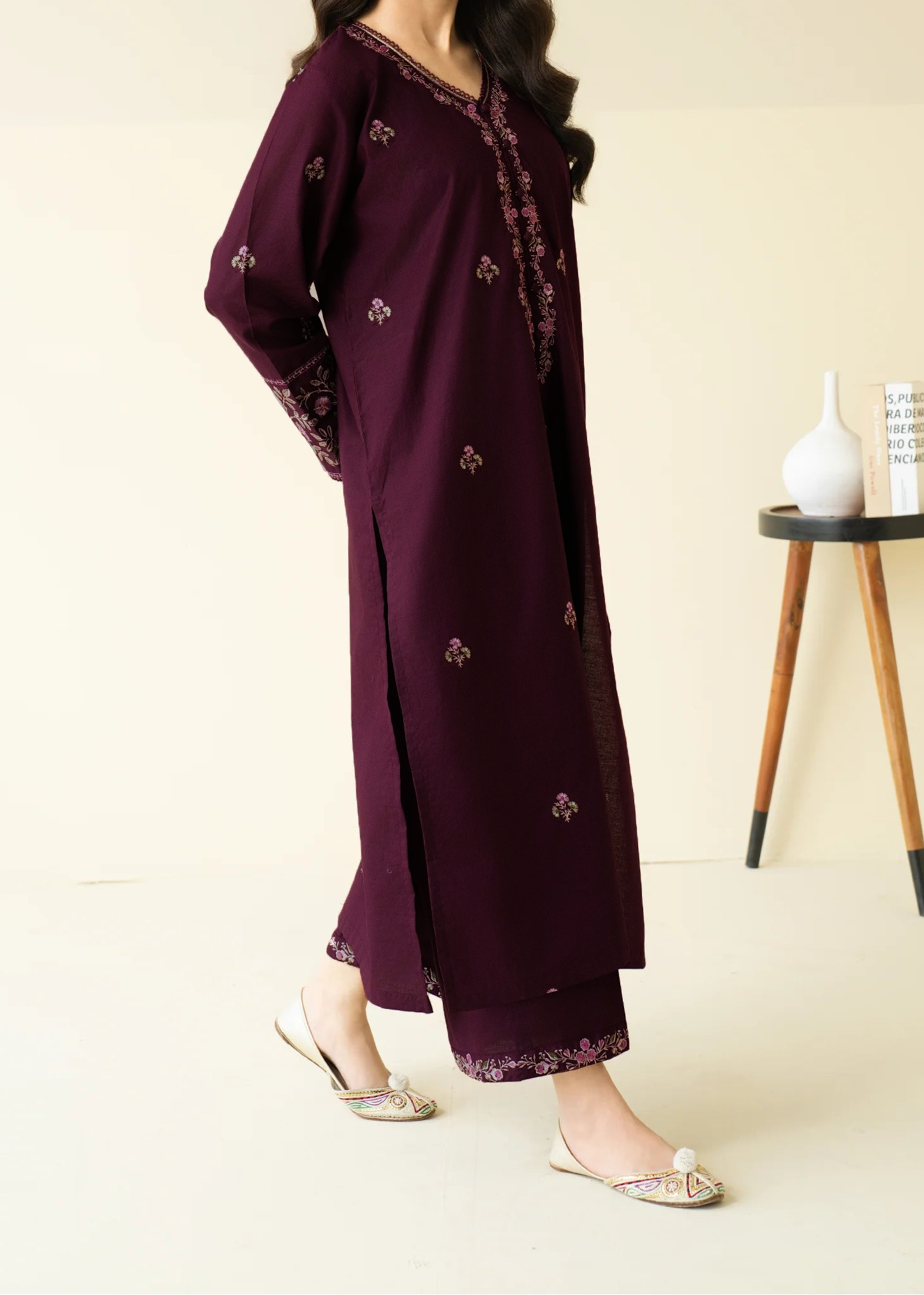 Grace W831-Embroidered 2pc Marina Dress