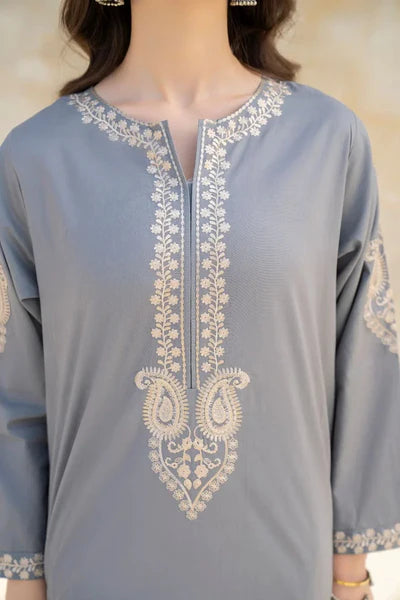 Grace Z(S1129)- Stitched Embroidered 2PC Lawn dress.