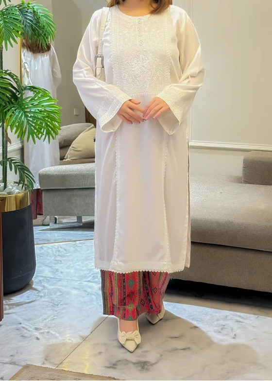 Grace W970-Embroidered 2pc Marina Dress.