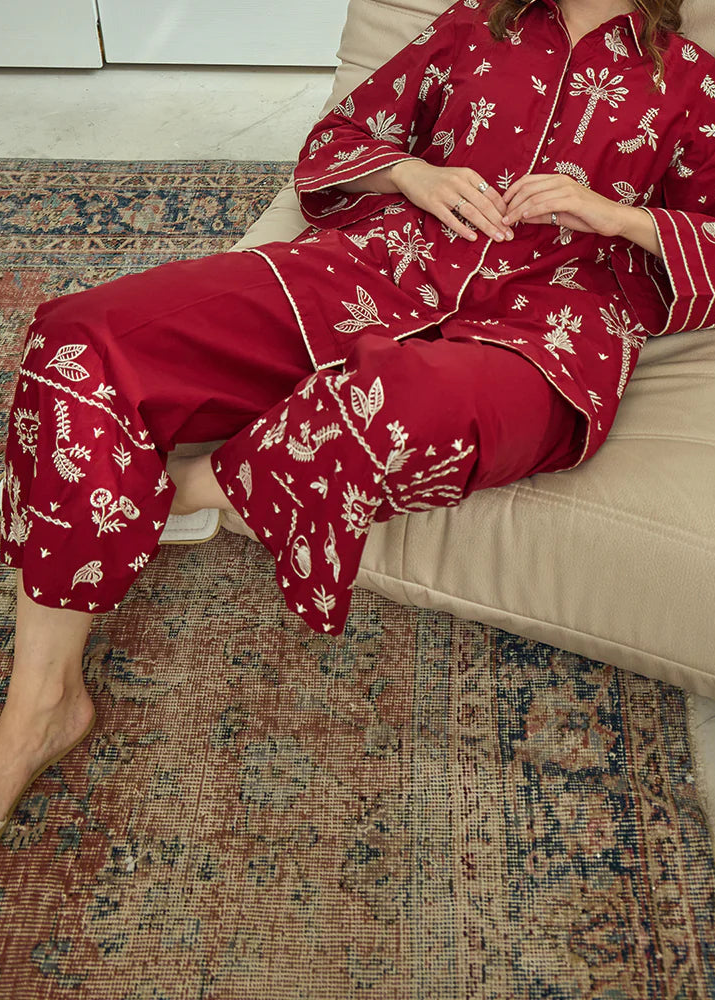 Grace W915-Embroidered 2pc Marina Dress.