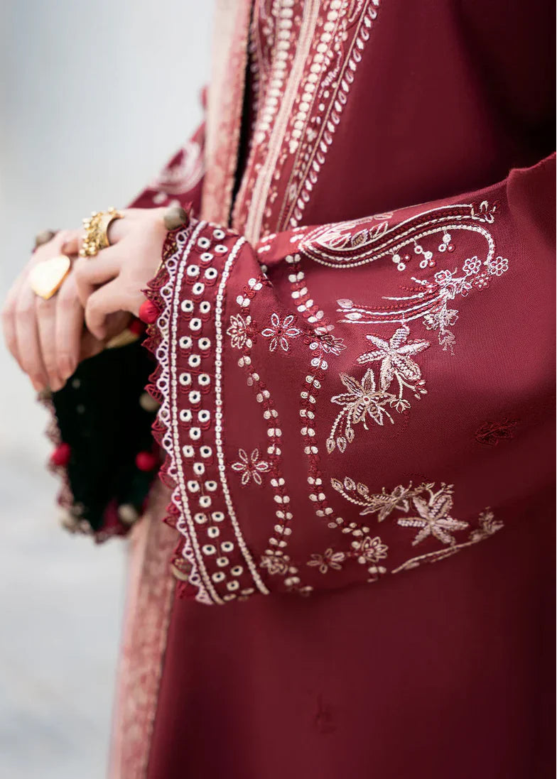 Grace S1309-Embroidered 3pc Lawn Dress With Printed Lawn Dupatta.