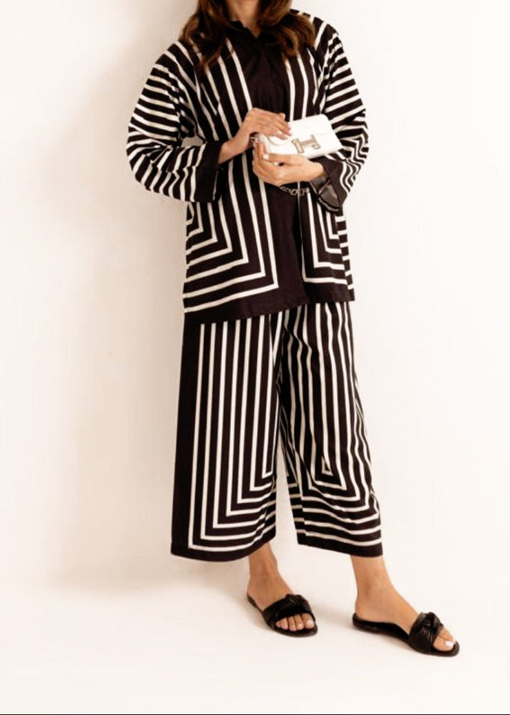 CS-101 NOVA- STITCHED 2PC PRINTED CO-ORD SET