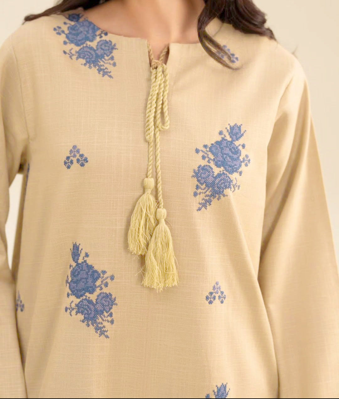 Grace S1356-Embroidered 2pc Lawn Dress.