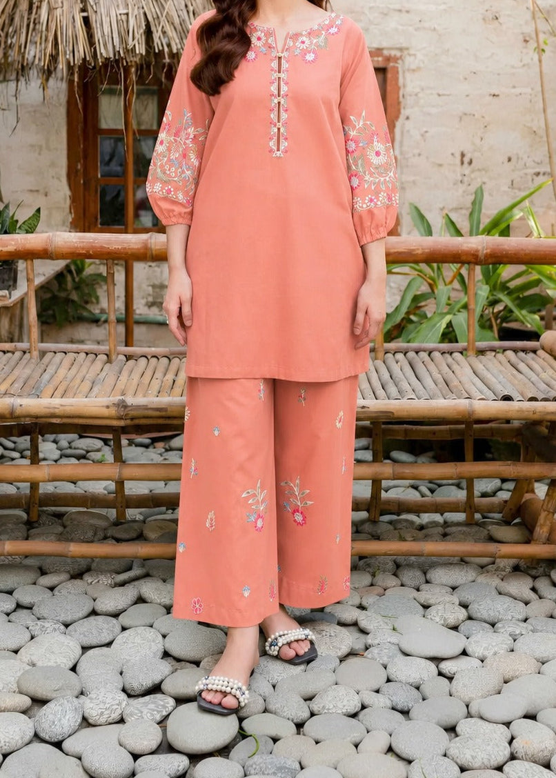 Grace S1546-Embroidered 2pc Lawn Dress.