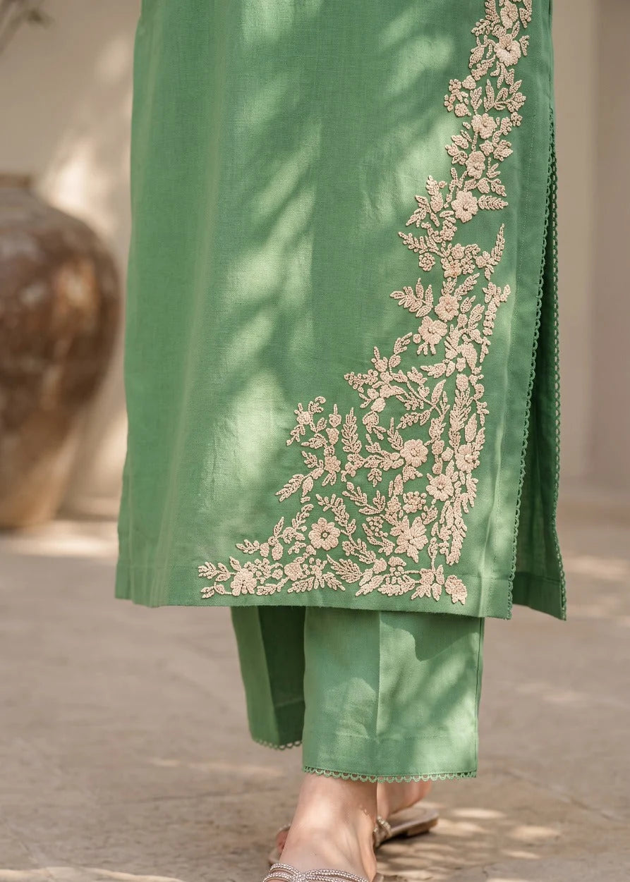 Grace W1036 - Embroidered 2pc Marina Dress.