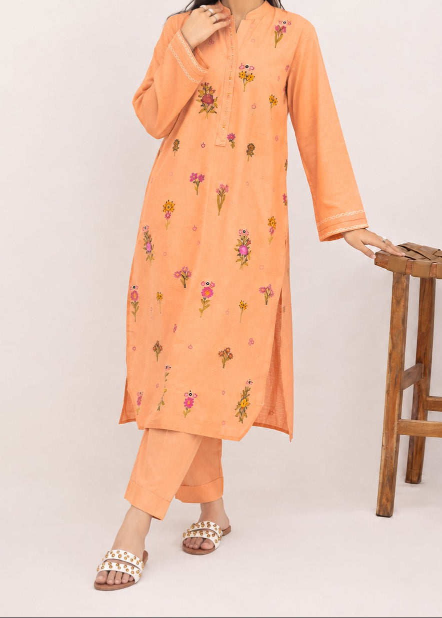 Grace S1572-Embroidered 2pc Lawn Dress.
