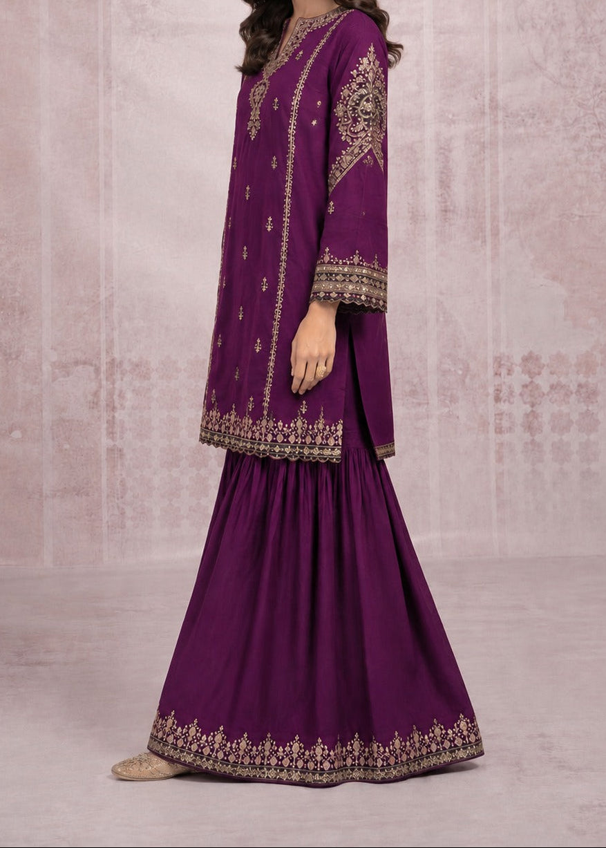 Grace S1567-Embroidered 2pc Lawn Dress.
