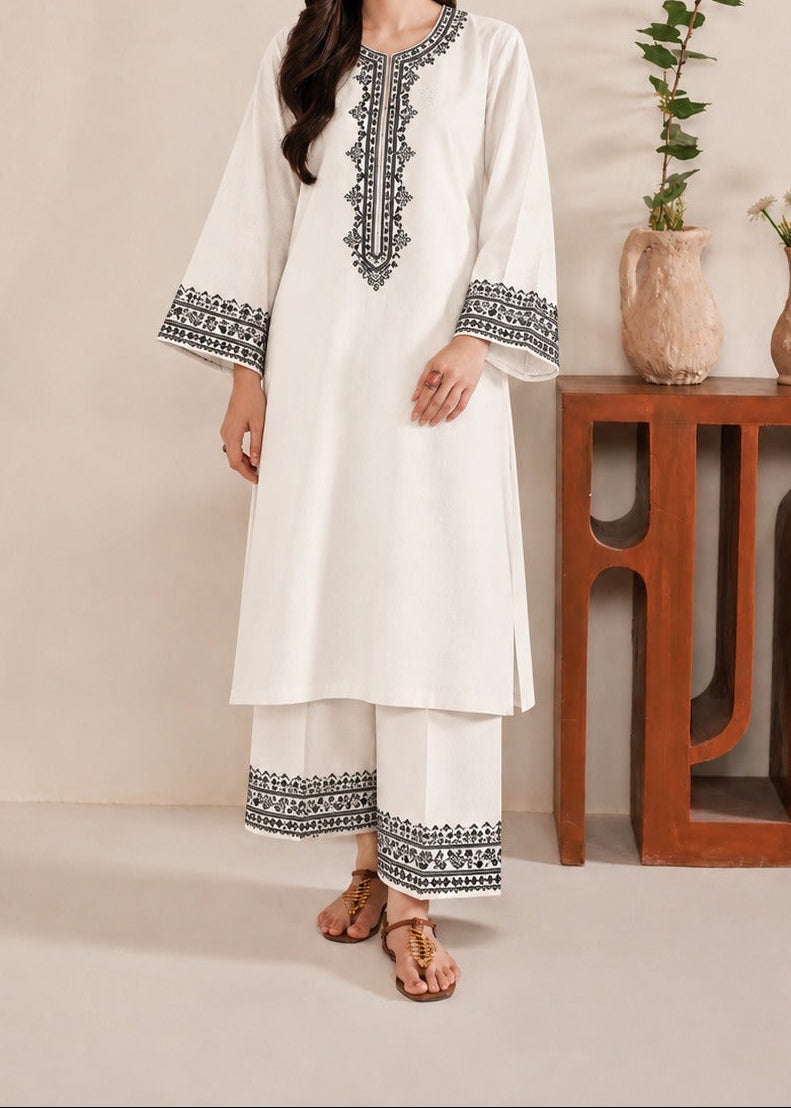 Grace S1581-Embroidered 2pc Lawn Dress.