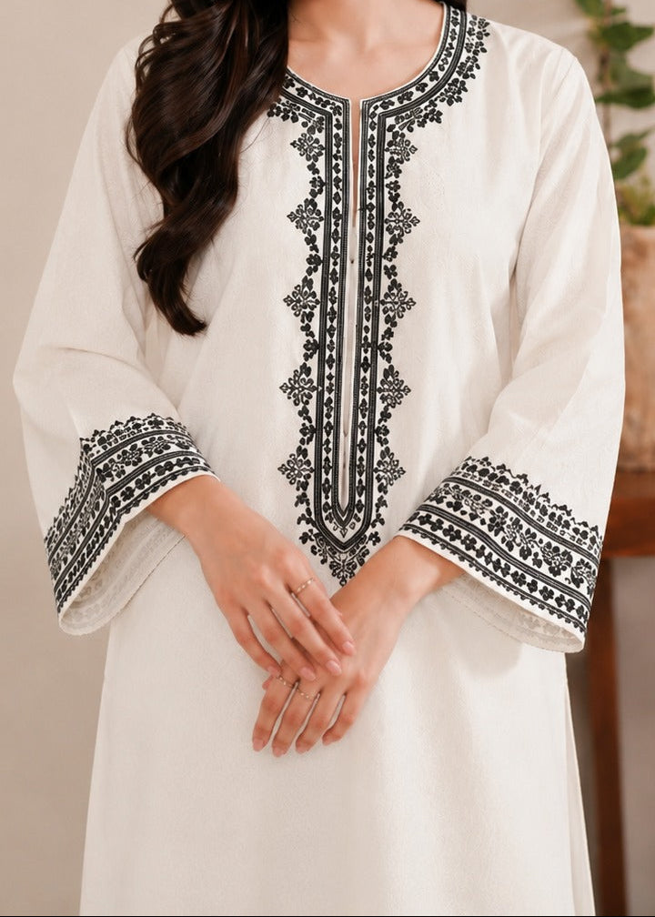 Grace S1581-Embroidered 2pc Lawn Dress.