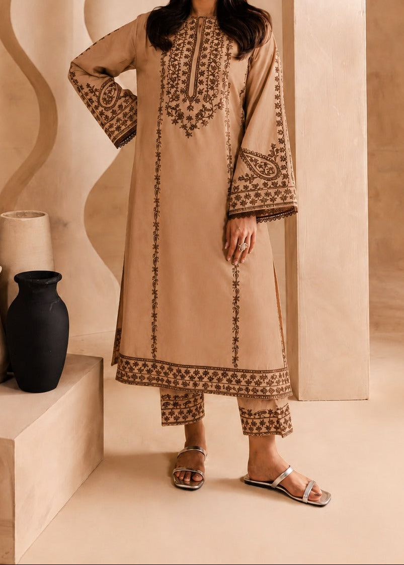 Grace W1026 - Embroidered 2pc Marina Dress.