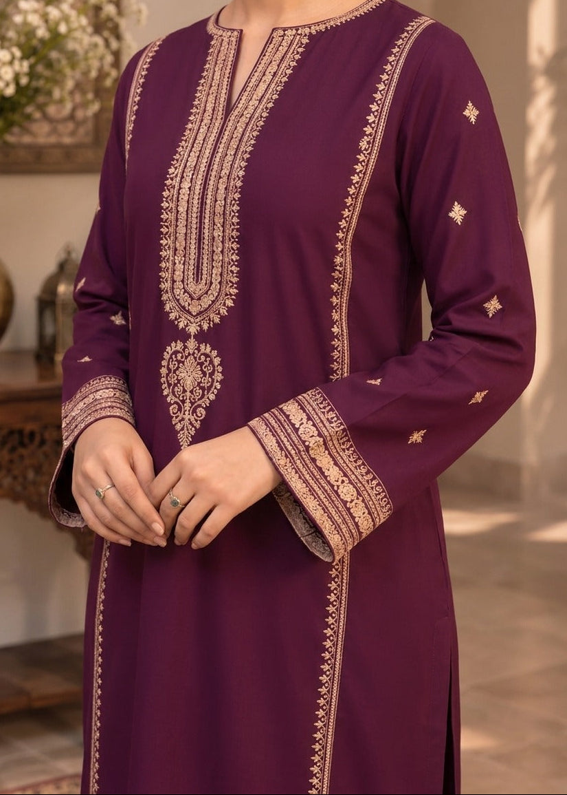 Grace W1088 - Embroidered 2pc Marina Dress.
