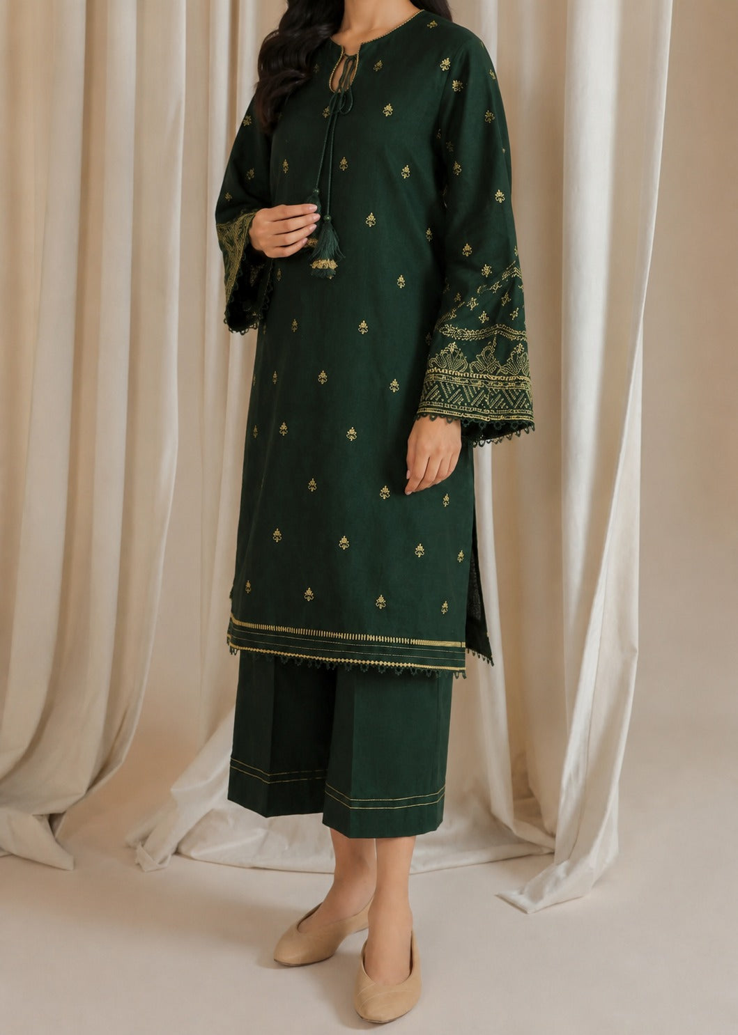 Grace S1541-Embroidered 2pc Lawn Dress.