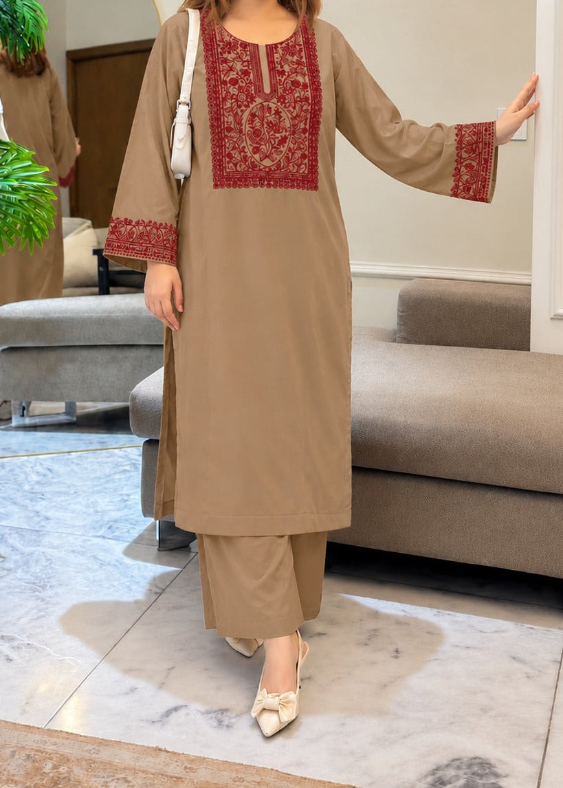 Grace W1117 - Embroidered 2pc Marina Dress.