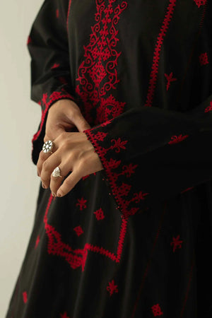 Grace W450-Embroidered 2pc khaddar dress