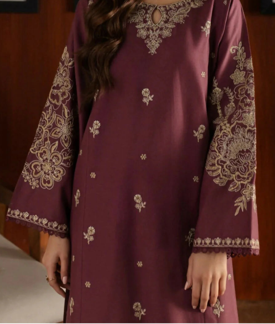 Grace S1279-Embroidered 2pc Lawn Dress
