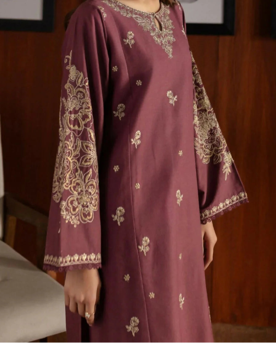 Grace S1279-Embroidered 2pc Lawn Dress