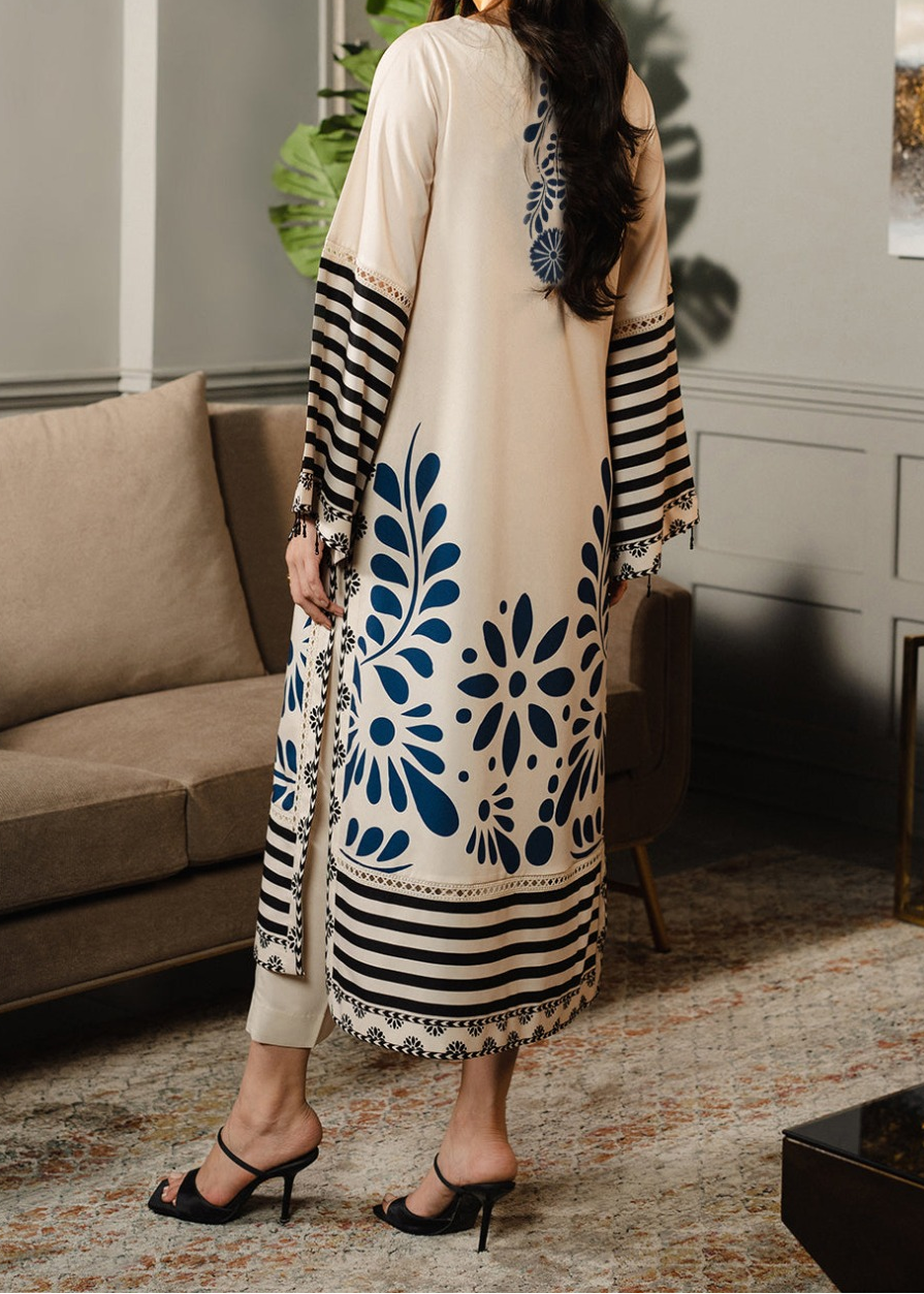 Grace W1015 - Digital Printed 3pc Silk Dress With Digital Printed Silk Dupatta.