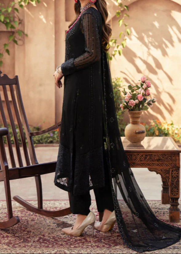 EIRA – Embroidered Chiffon Unstitched 3Pc Suit