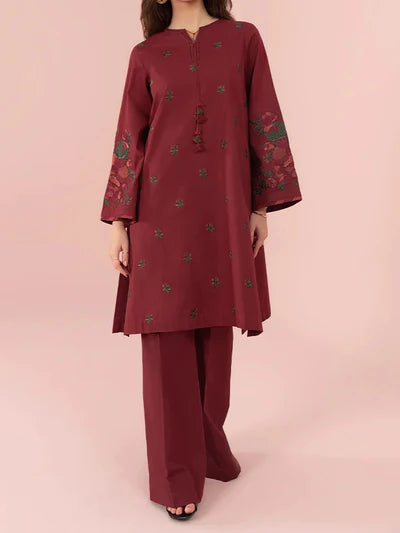 Grace S556-Embroidered 2pc lawn dress.