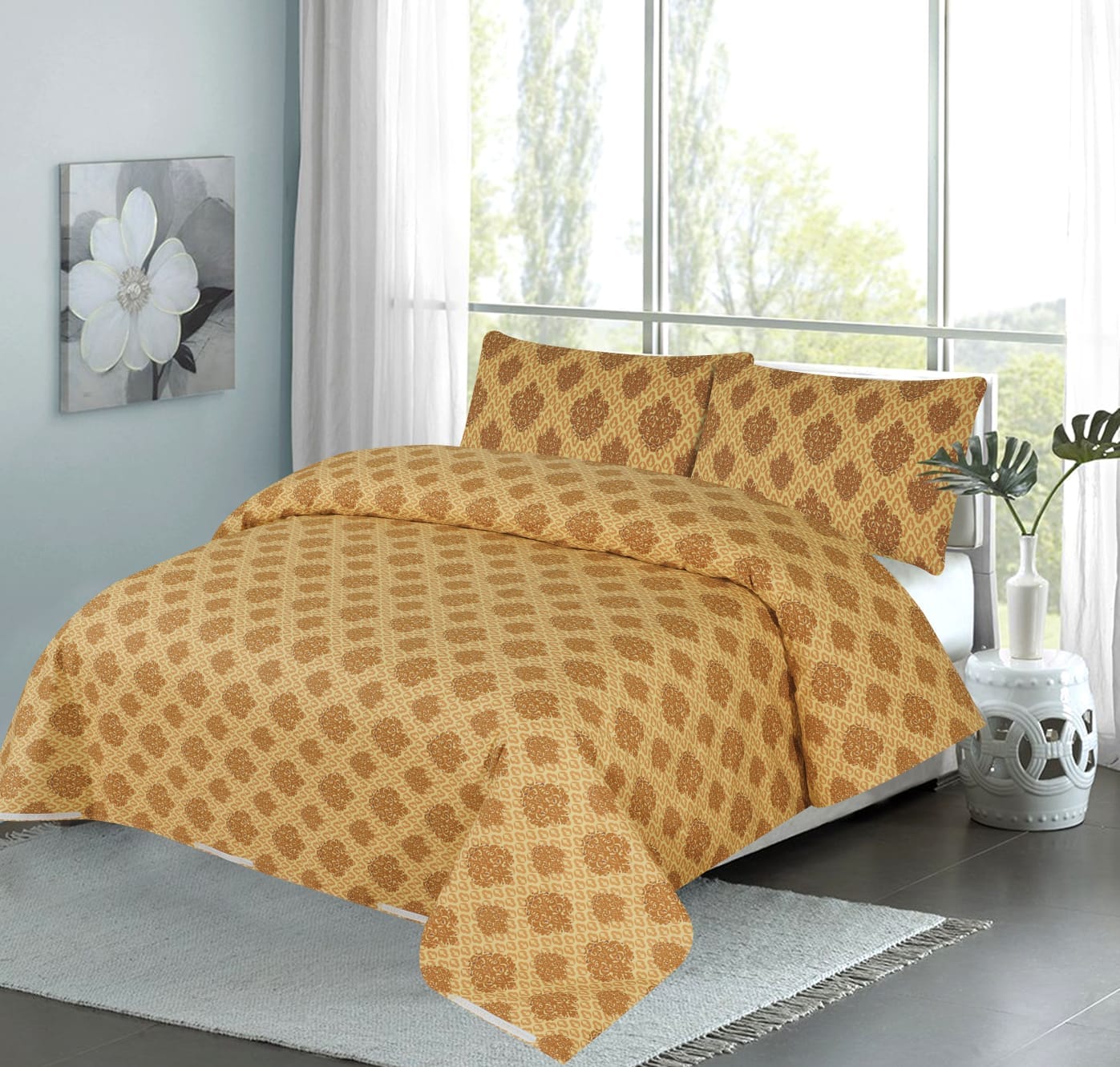 FL907-Duvet Cover Set - 6Pcs