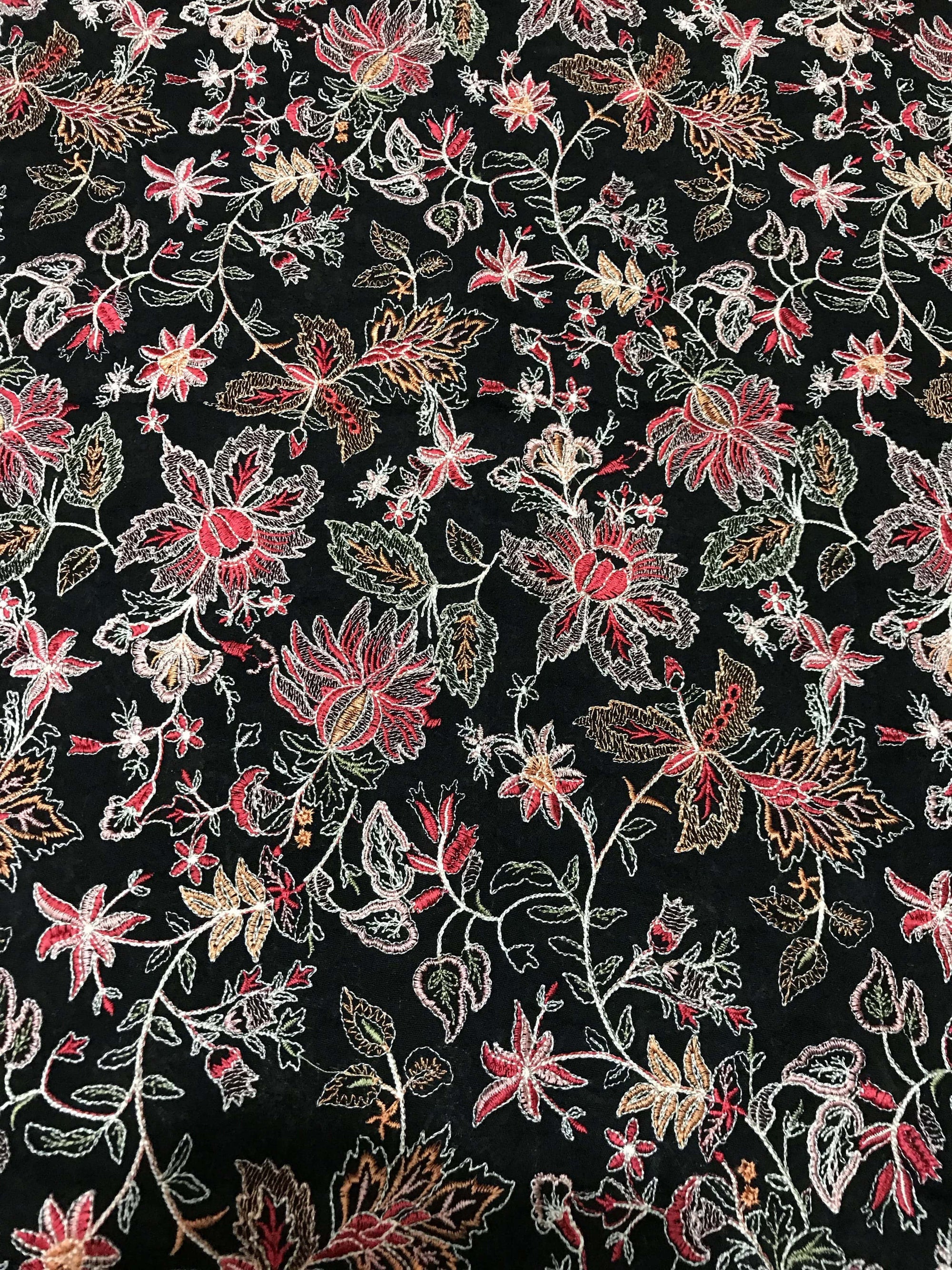 Grace 10 - Formal Heavy Embroidered Karandi Lawn shawl - gracestore.pk