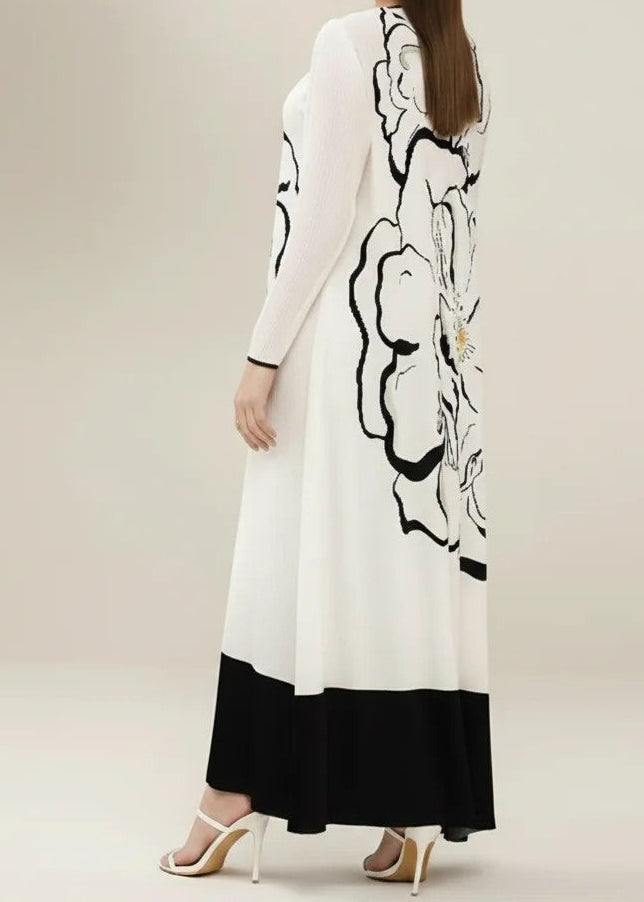 Grace W968- Digital Printed 2pc Karandi Dress.
