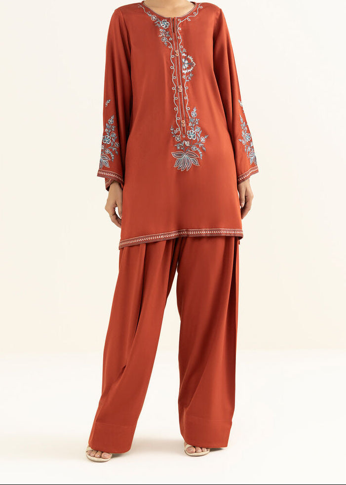 Grace W914-Embroidered 2pc Marina Dress.