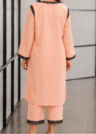 Grace S1583-Embroidered 2pc Lawn Dress.