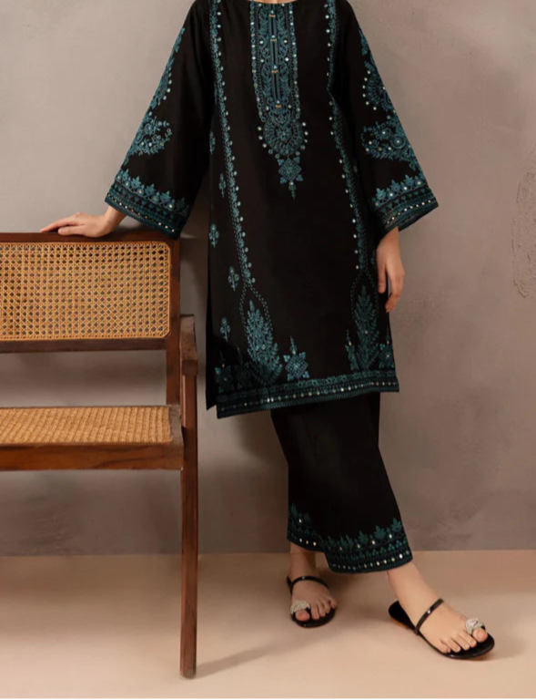 Grace S1277-Embroidered 2pc Lawn Dress