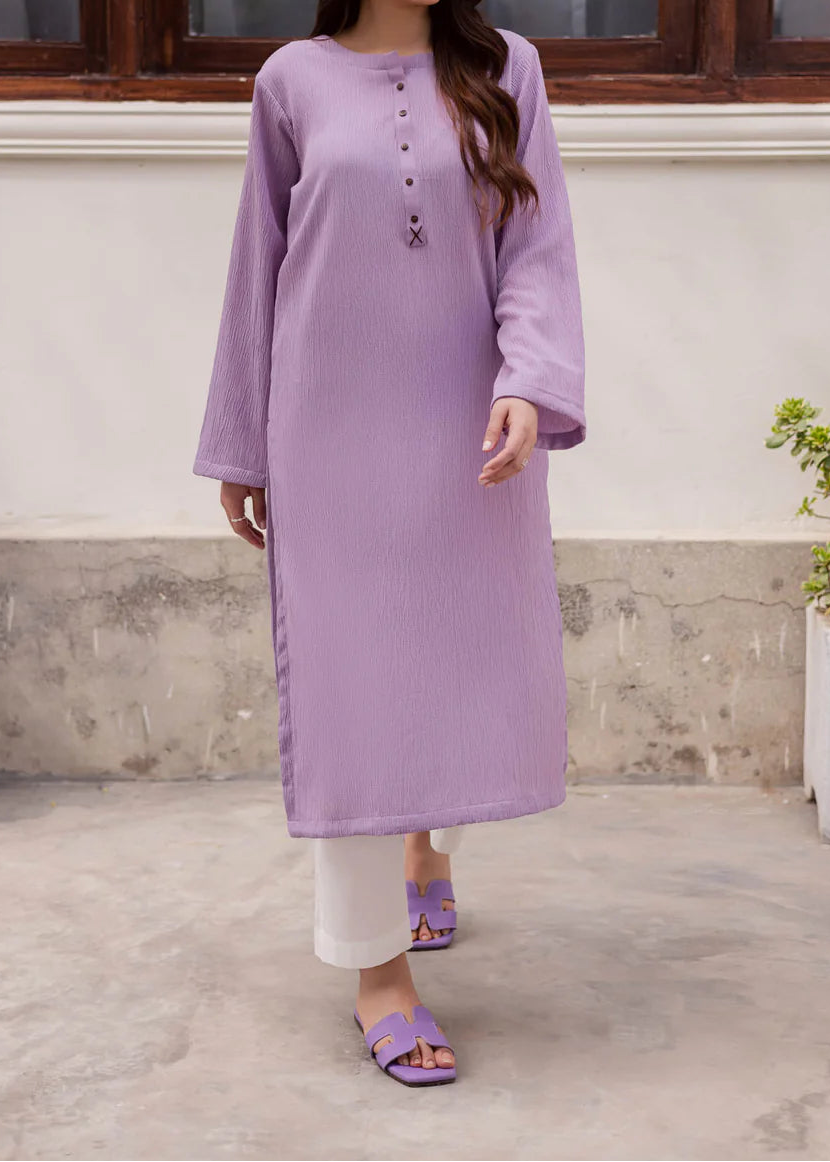 C-S 059- STITCHED 2PC LAWN CO-ORD SET.