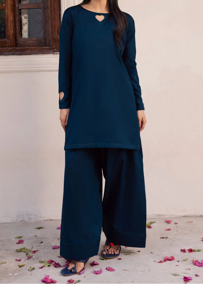 C-S 064- STITCHED 2PC LAWN CO-ORD SET.
