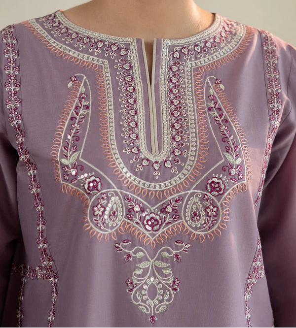 Grace S1407 - Embroidered 2pc lawn dress.