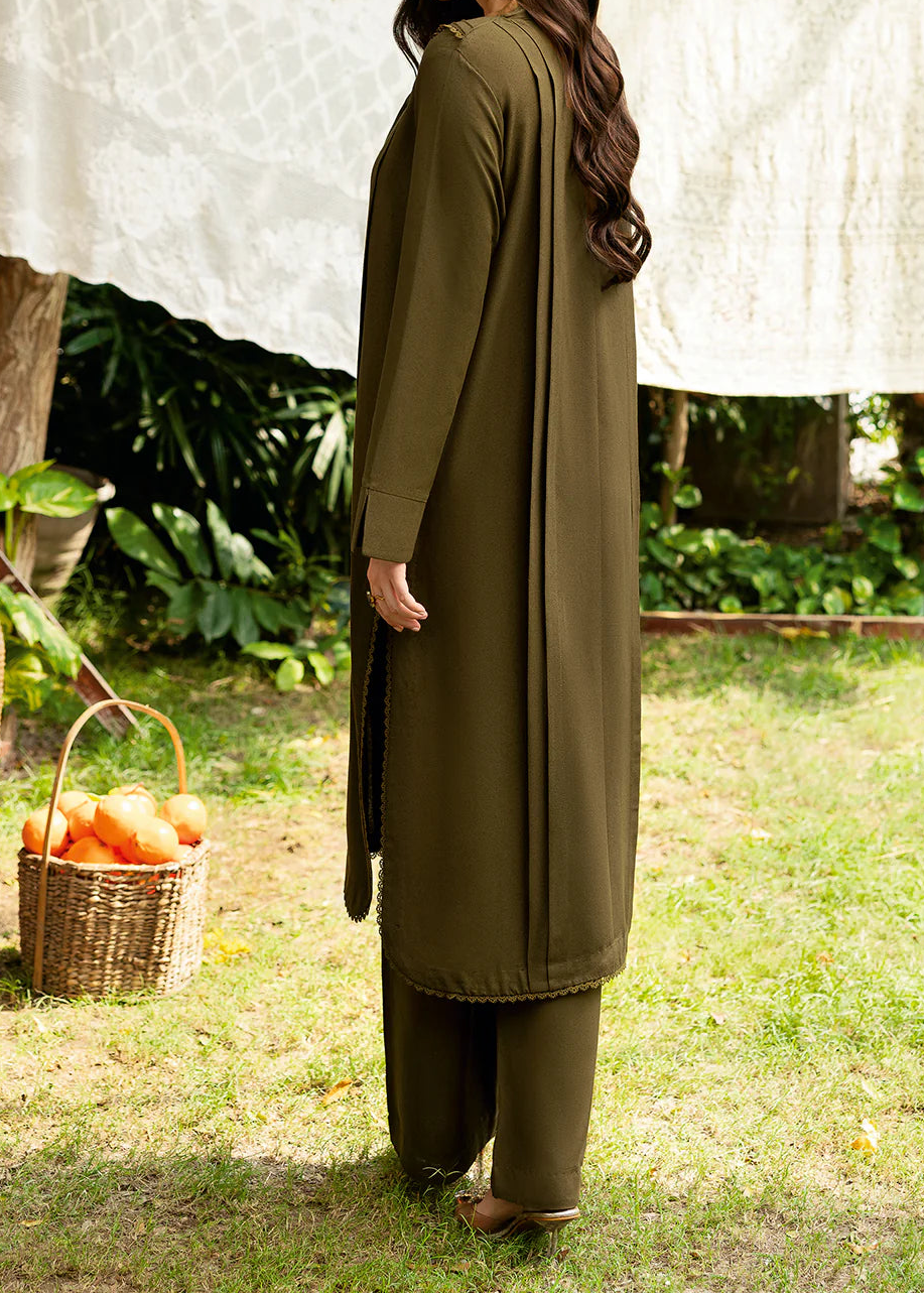 C-S 021- STITCHED 2PC DHANAK CO-ORD SET.