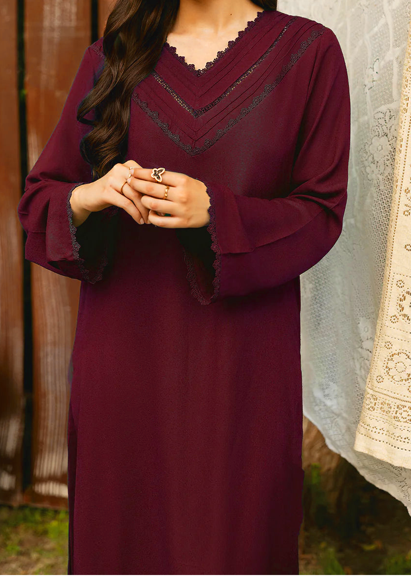 C-S 020- STITCHED 2PC DHANAK CO-ORD SET.