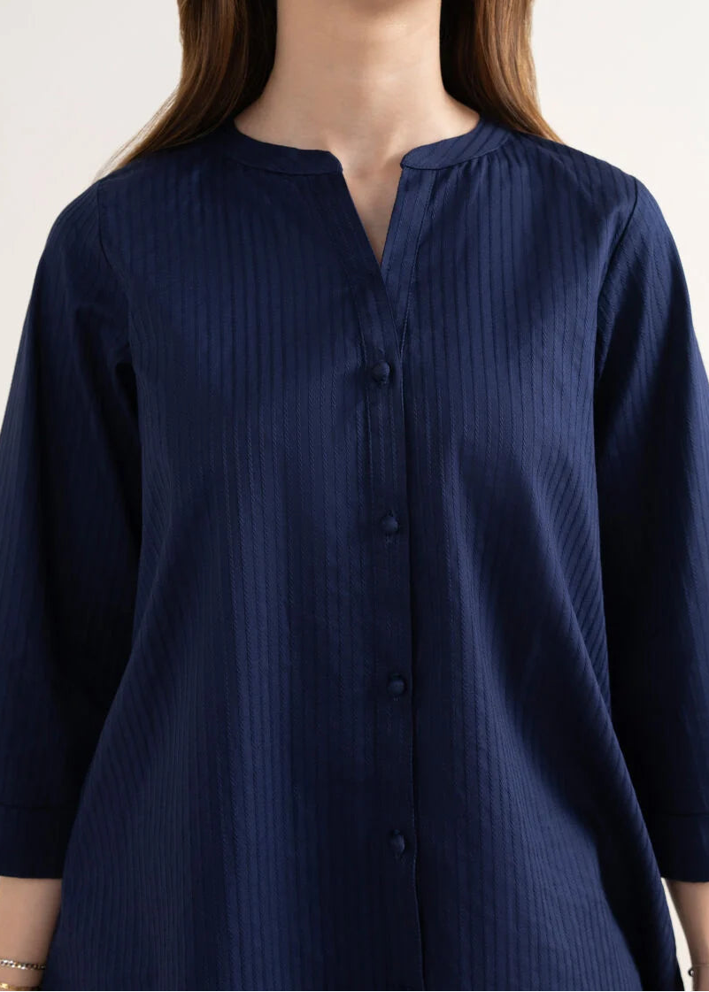 C-S 037- STITCHED 2PC DHANAK CO-ORD SET.