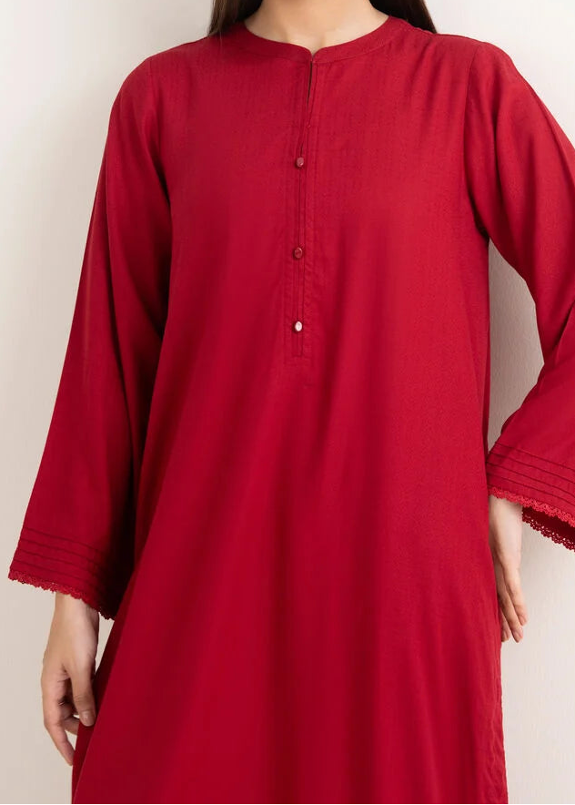 C-S 008- STITCHED 2PC DHANAK CO-ORD SET.