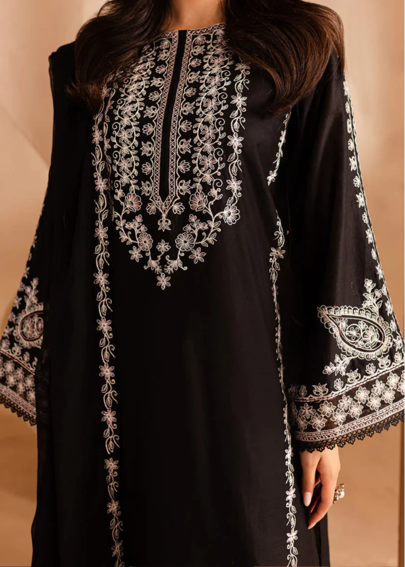 Grace Z-(W713) - Stitched Embroidered 2pc Marina Dress