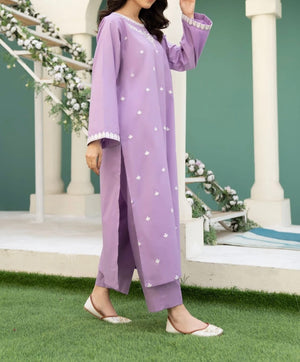 Grace S411 -Embroidered 2pc lawn dress